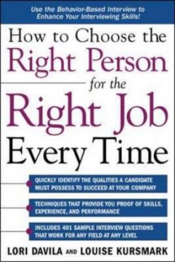 Picture of Bz-How/Choose/Right Person/Job