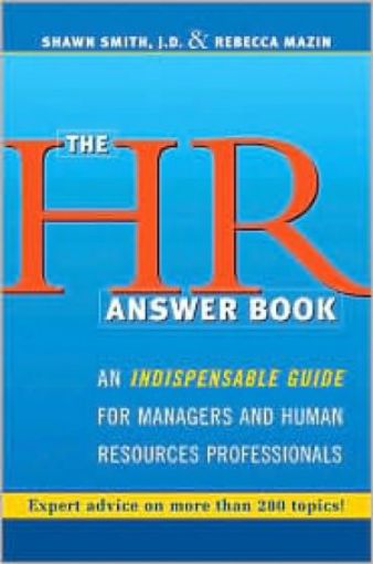 Picture of Bz-The Hr Answer Book-H/C