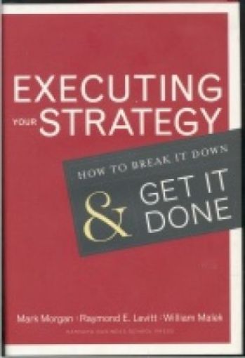 Picture of Executing Your Strategy, Hard Cover