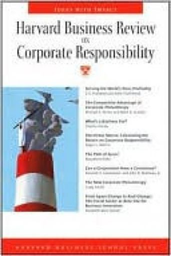 Picture of Harvard Business Review On Corporate  Responsibility