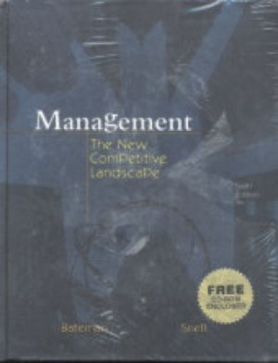 Picture of Management: The New Competitive Landscape, Hard Cover