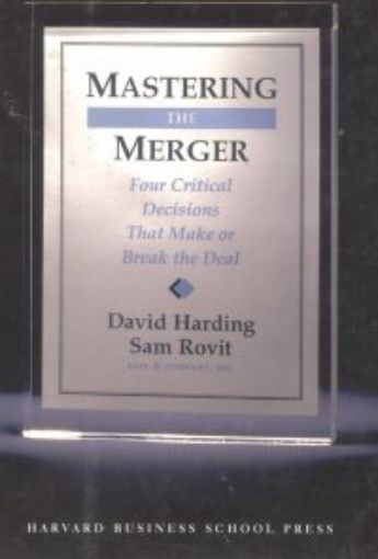 Picture of Mastering The Merger, Hard Cover