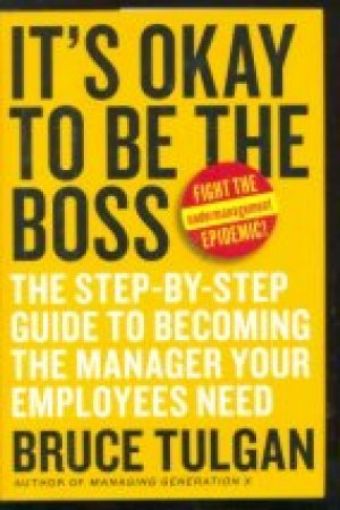 Picture of It's Okay To Be The Boss, Hard Cover