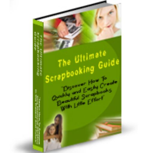 Picture of The Ultimate Scrapbooking Guide includes Private Label Rights