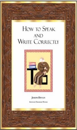 Picture of How to Speak and Write Properly