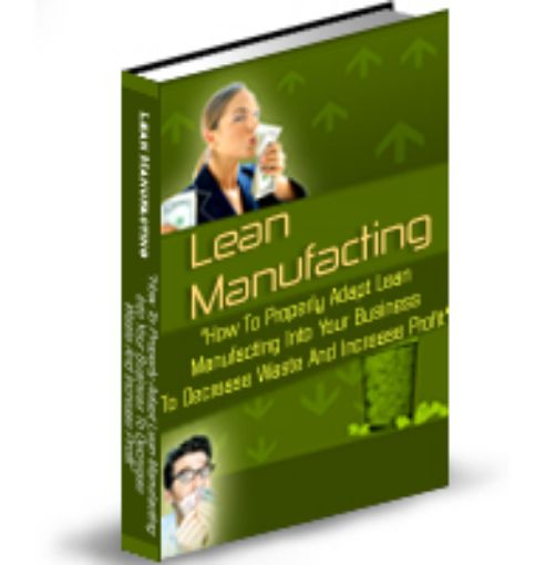 Picture of Lean Manufacturing includes Private Label Rights