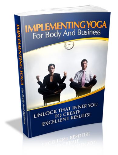 Picture of Implementing Yoga for Body and Business