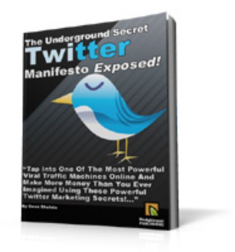 Picture of Underground Twitter Secret Manifesto
