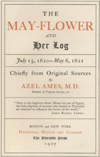 Picture of The Mayflower and Her Log