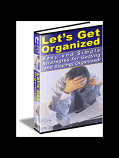 Picture of Let's Get Organized