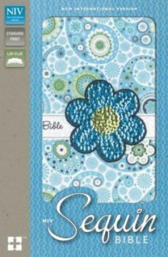 Picture of Sequin Bible, Niv Blue