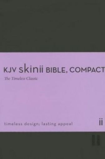 Picture of Kjv Skinii Bible, Compact Black