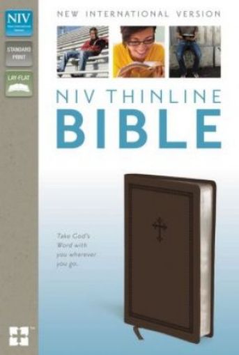 Picture of Niv Thinline Bible Chocolate