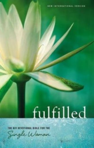 Picture of Fulfilled: The Niv Devotional Bible For The Single Woman Hc