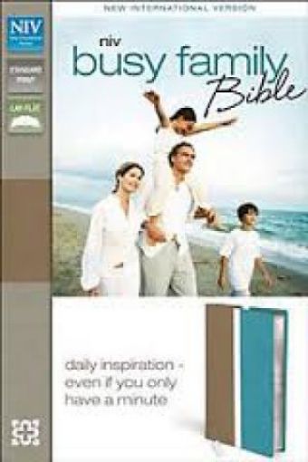 Picture of Niv Busy Family Bible: Daily Inspiration Even If You Only Have A Minute