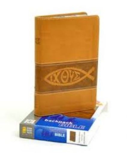 Picture of Niv Backpack Bible- Toffee