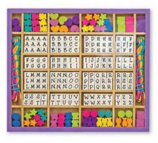 Picture of Fun!Melissa & Doug 200 + Pieces Of Wooden Stringing Beads