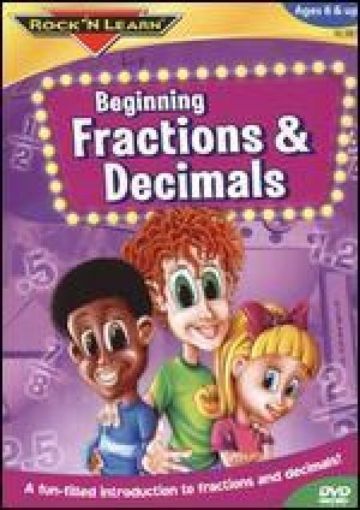Picture of Rock 'N Learn: Beginning Fractions & Decimals