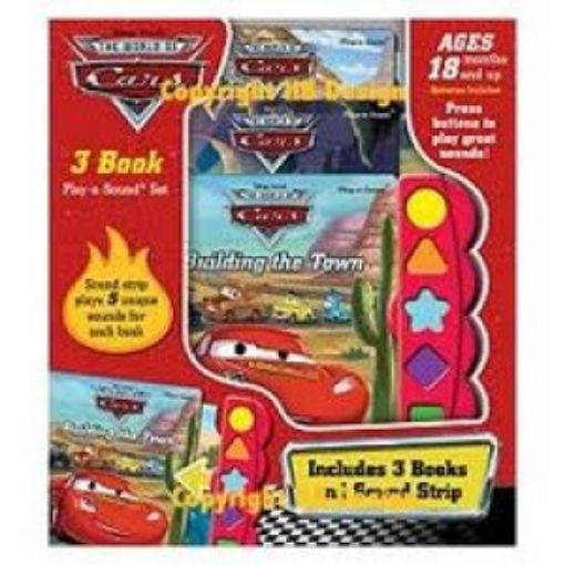 Picture of Disney Cars 3-Book Play-A-Sound Library