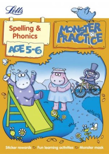 Picture of Letts Monster Skills Practice/Phonics And Spelling Age 5-6