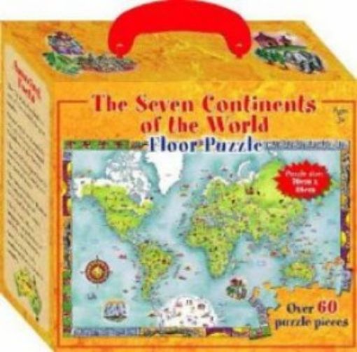 Picture of The Seven Continents Of The World Floor Puzzle
