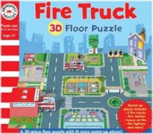Picture of Fire Truck 3D Floor Puzzle