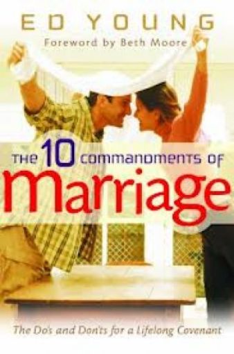 Picture of The 10 Commandments Of Marriage