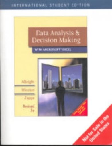 Picture of Data Analysis And Decision Making With Microsoft Excel