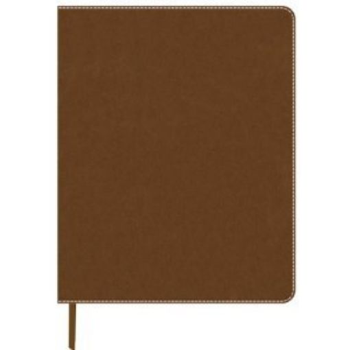 Picture of Leatherlook Journal - Brown - Medium
