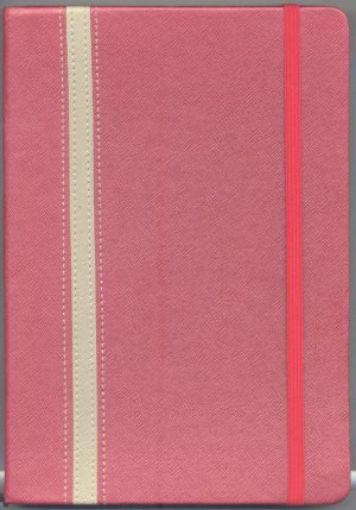 Picture of Seamed Pu Cover-Elastic Band-Red-Medium