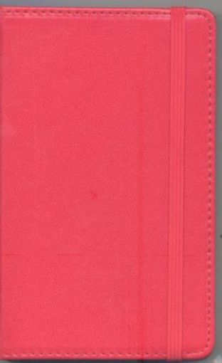 Picture of Leatherette Paper Cover-Elastic Band Red Small
