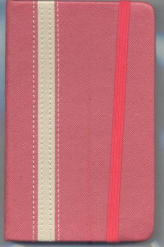 Picture of Seamed Pu Cover-Elastic Band Red Medium