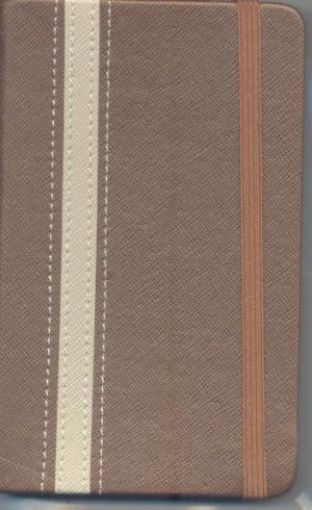 Picture of Seamed Pu Cover-Elastic Band Brown Medium