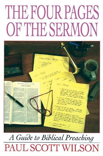 Picture of The Four Pages of the Sermon: A Guide to Biblical Preaching