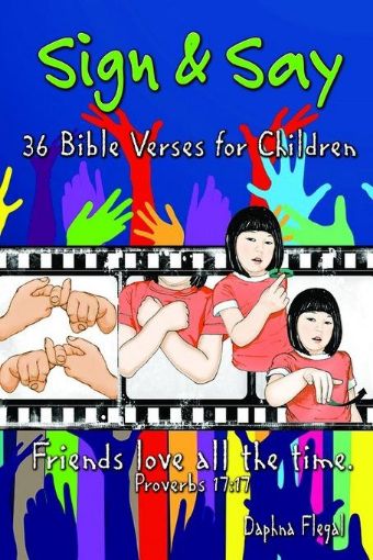 Picture of Sign & Say: 36 Bible Verses for Children