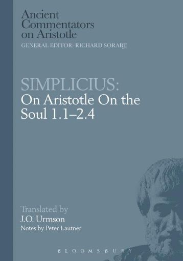 Picture of Simplicius: On Aristotle on the Soul 1.1-2.4