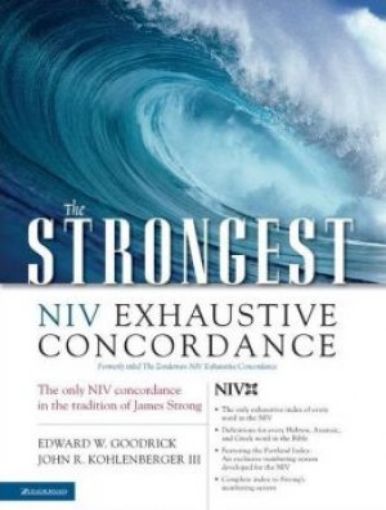 Picture of The Strongest Niv Exhaustive Concordance
