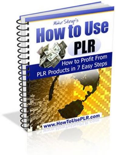 Picture of How To Use PLR