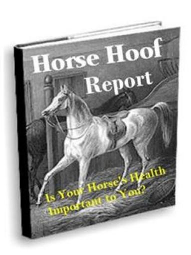 Picture of Horse Hoof Report
