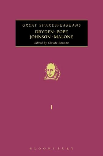 Picture of Dryden, Pope, Johnson, Malone: Great Shakespeareans: Volume I