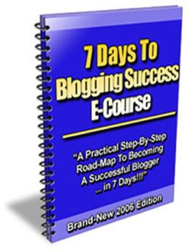 Picture of 7 Days To Blogging Success