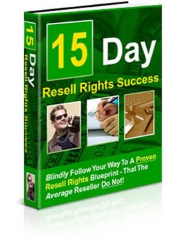 Picture of 15 Day Resell Rights Success