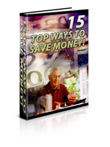 Picture of 15 Top Ways To Save Money !!!