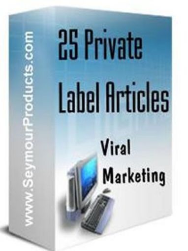 Picture of 25 Private Label Articles