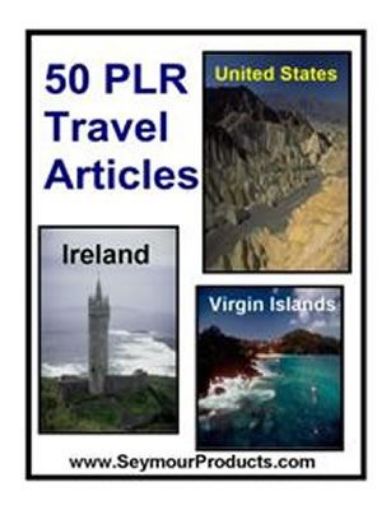 Picture of 50 PLR Travel Articles