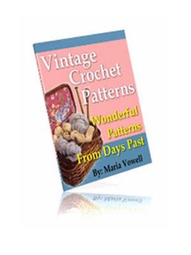 Picture of 20 Wonderful Vintage Crochet Patterns!