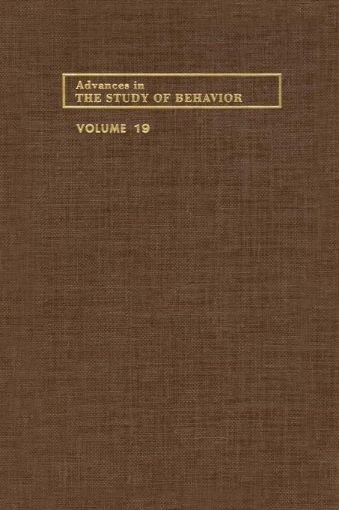 Picture of ADVANCES IN THE STUDY OF BEHAVIOR V 19