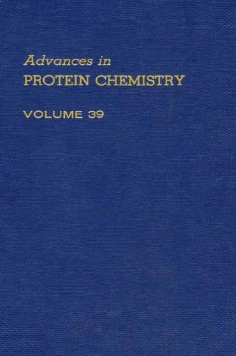 Picture of ADVANCES IN PROTEIN CHEMISTRY VOL 39