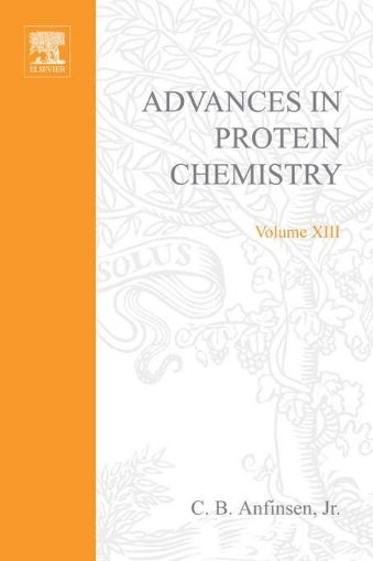 Picture of ADVANCES IN PROTEIN CHEMISTRY VOL 13