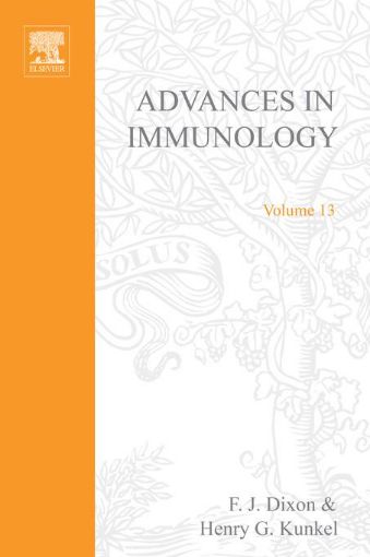Picture of ADVANCES IN IMMUNOLOGY VOLUME 13